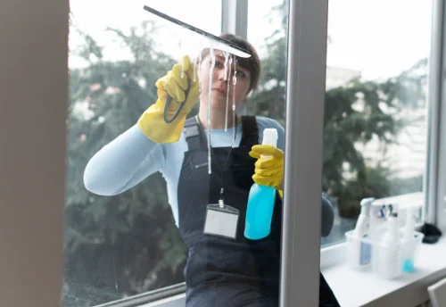 Nettoyage de vitres intérieures et extérieures à Saint-Malo-des-Trois-Fontaines